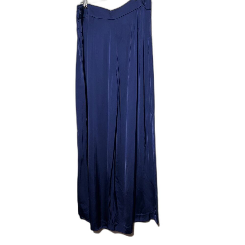 Ann Taylor Silky Blue Work Evening Pants size 14